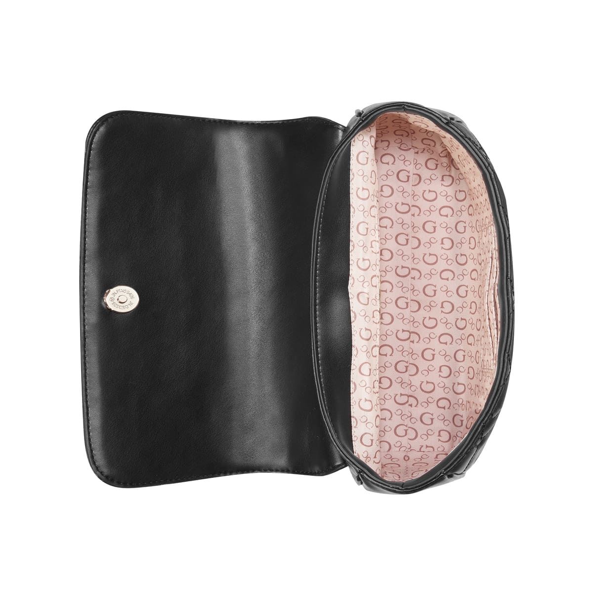 Bolsa Crossbody Flap en color negro Guess Factory