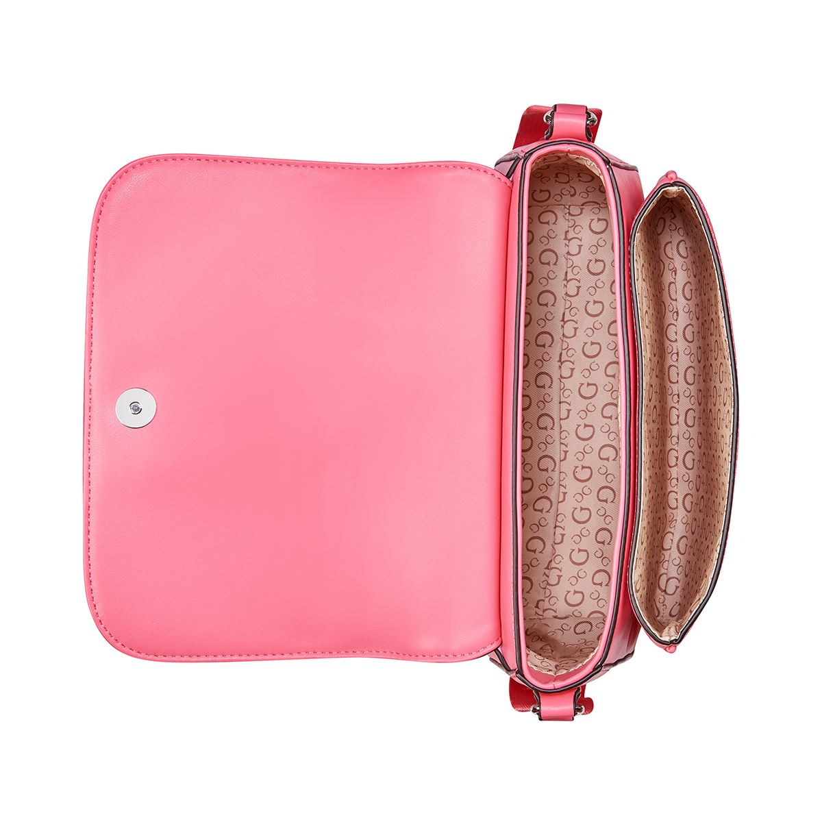 Bolso Crossbody Guess Factory Rosa para Mujer