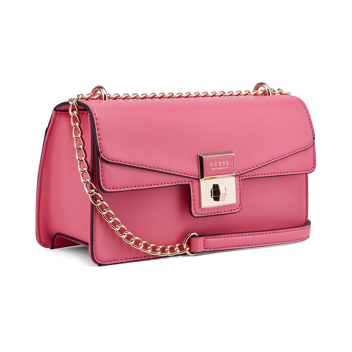 Bolso Crossbody Guess Factory Rosa para Mujer