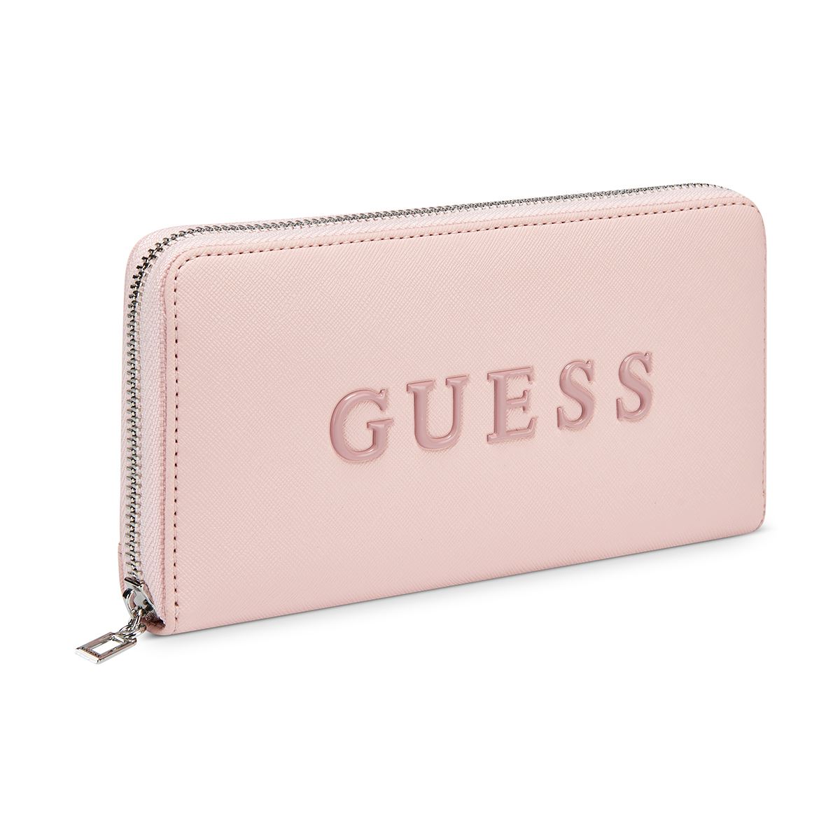 Cartera Zip Medium Guess Factory Rosa claro para Mujer