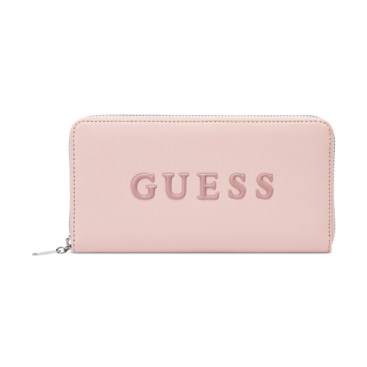 Cartera Zip Medium Guess Factory Rosa claro para Mujer