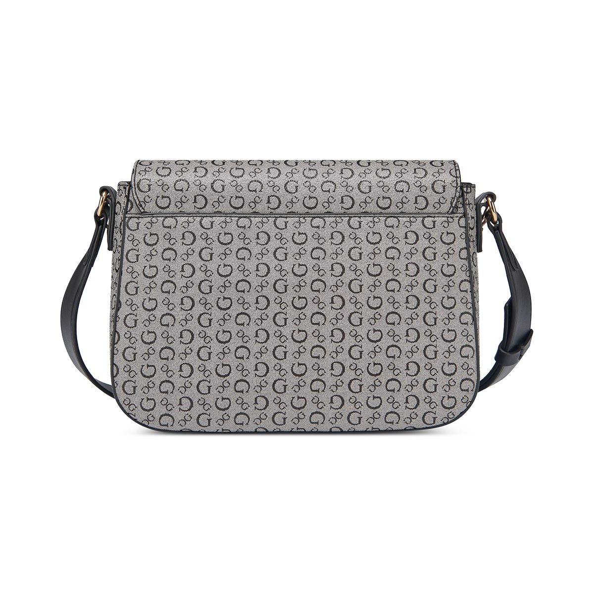 Bolso Crossbody Guess Factory Negro para Mujer