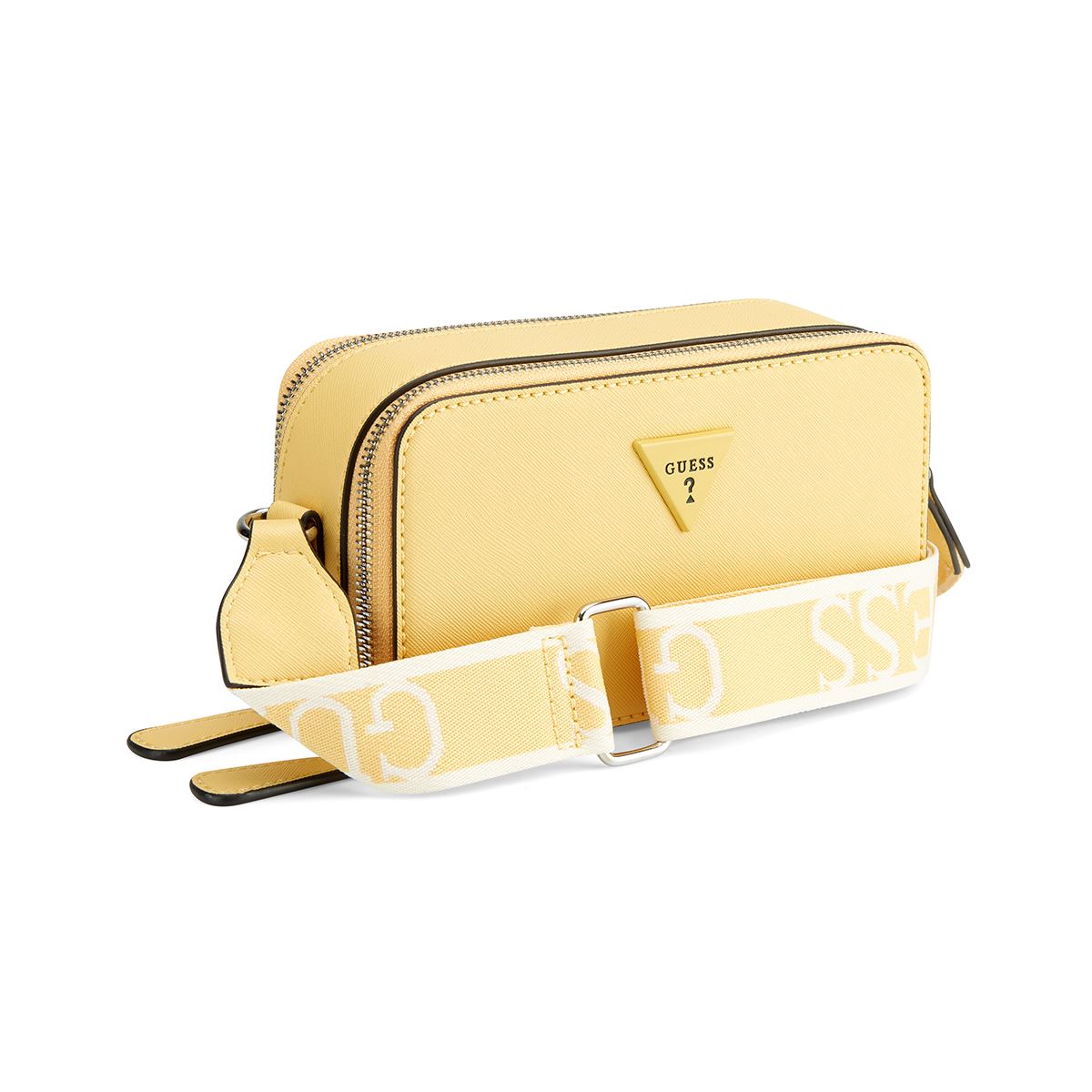 Bolso Crossbody Amarillo Guess Factory para Mujer