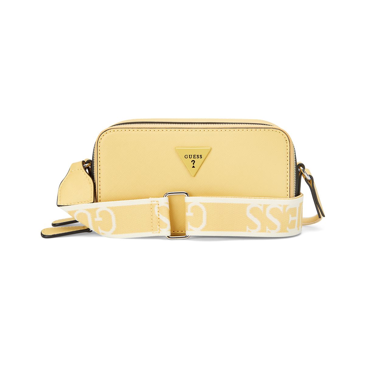 Bolso Crossbody Amarillo Guess Factory para Mujer