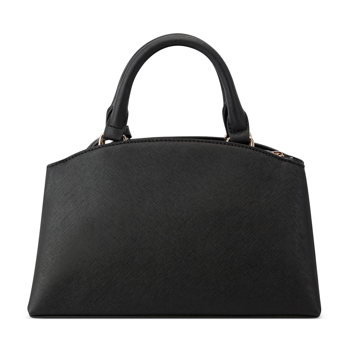 Bolso Satchel Negro Guess Factory para Mujer