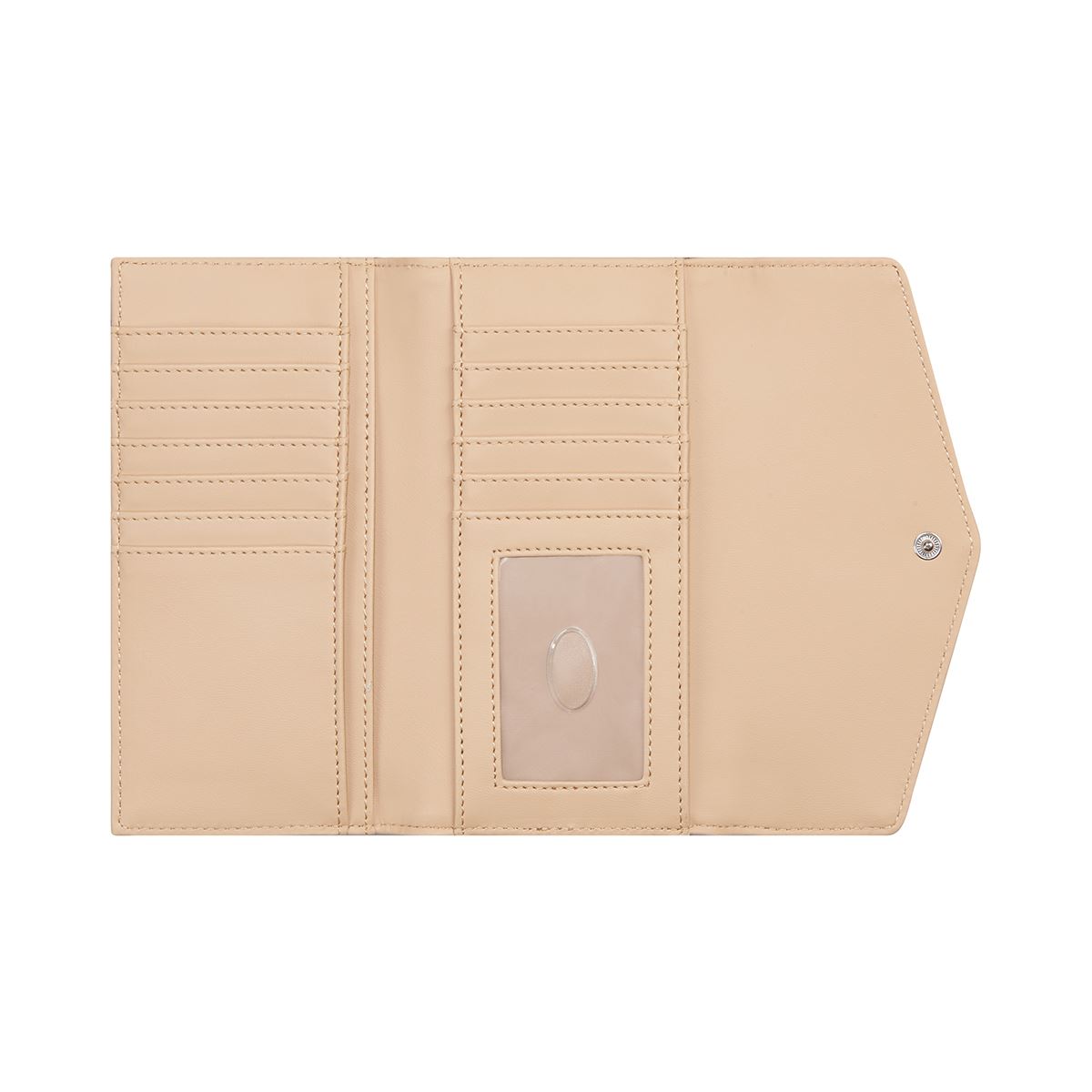 Cartera Clutch Café Guess Factory para Mujer