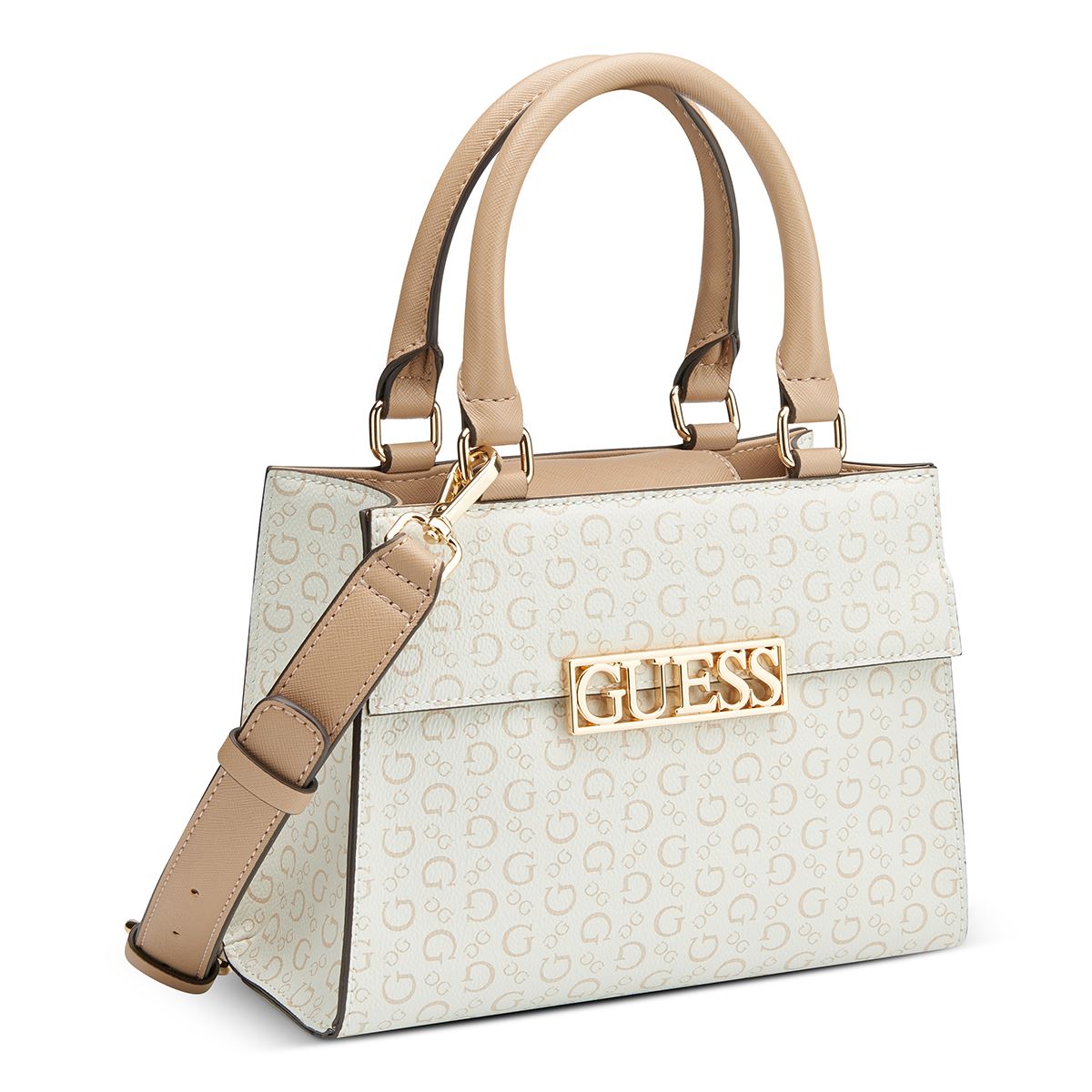 Shoulder Bag Bolso Aldo Baelix Satchel Para Mujer Blanco