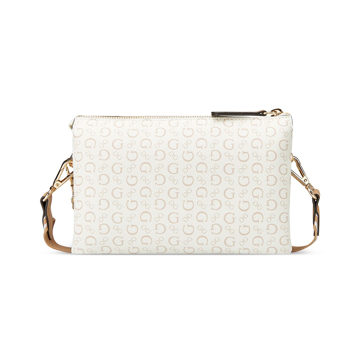 Bolso Crossbody Blanco Guess Factory para Mujer