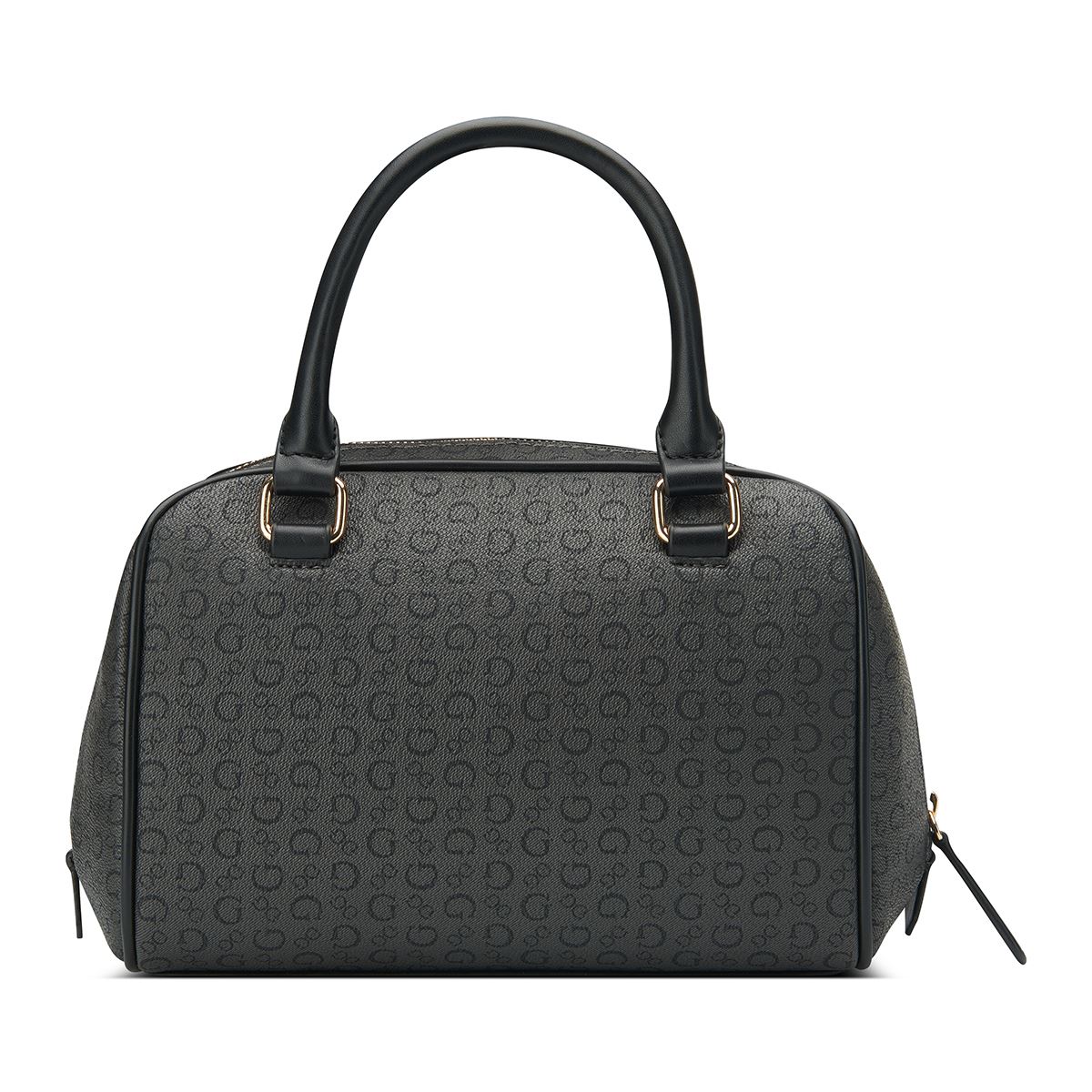Bolso Satchel Negro Guess Factory para Mujer