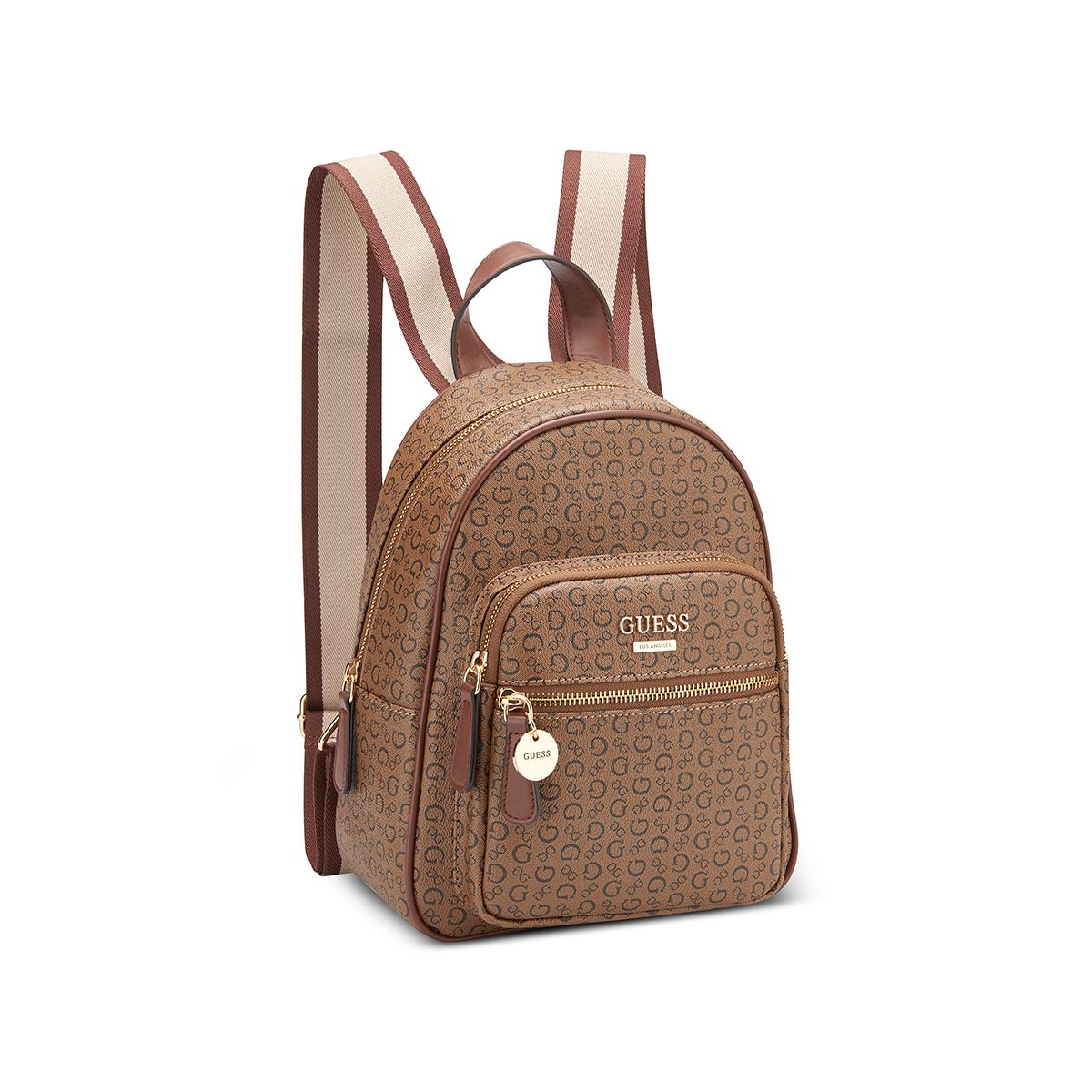 Bolso Backpack Guess Factory Café para Mujer