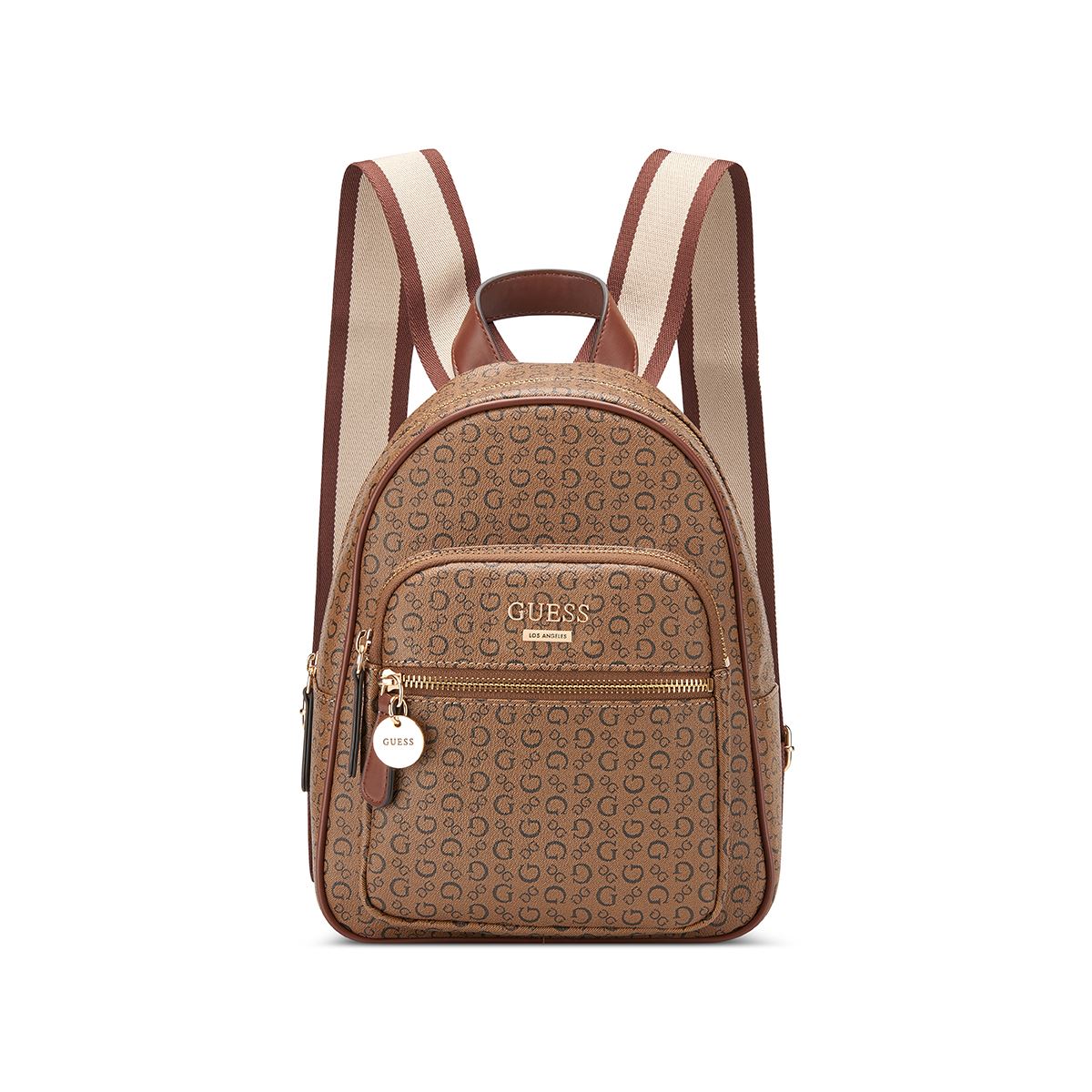 Bolso Backpack Guess Factory Café para Mujer