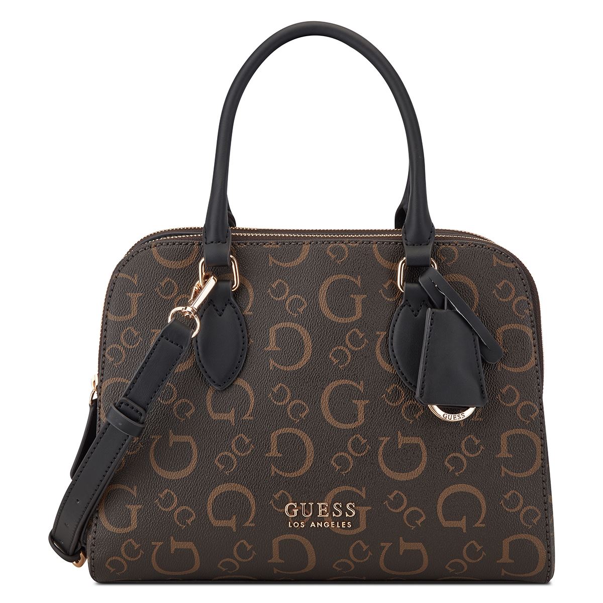 Bolso Satchel Guess Factory Café para Mujer