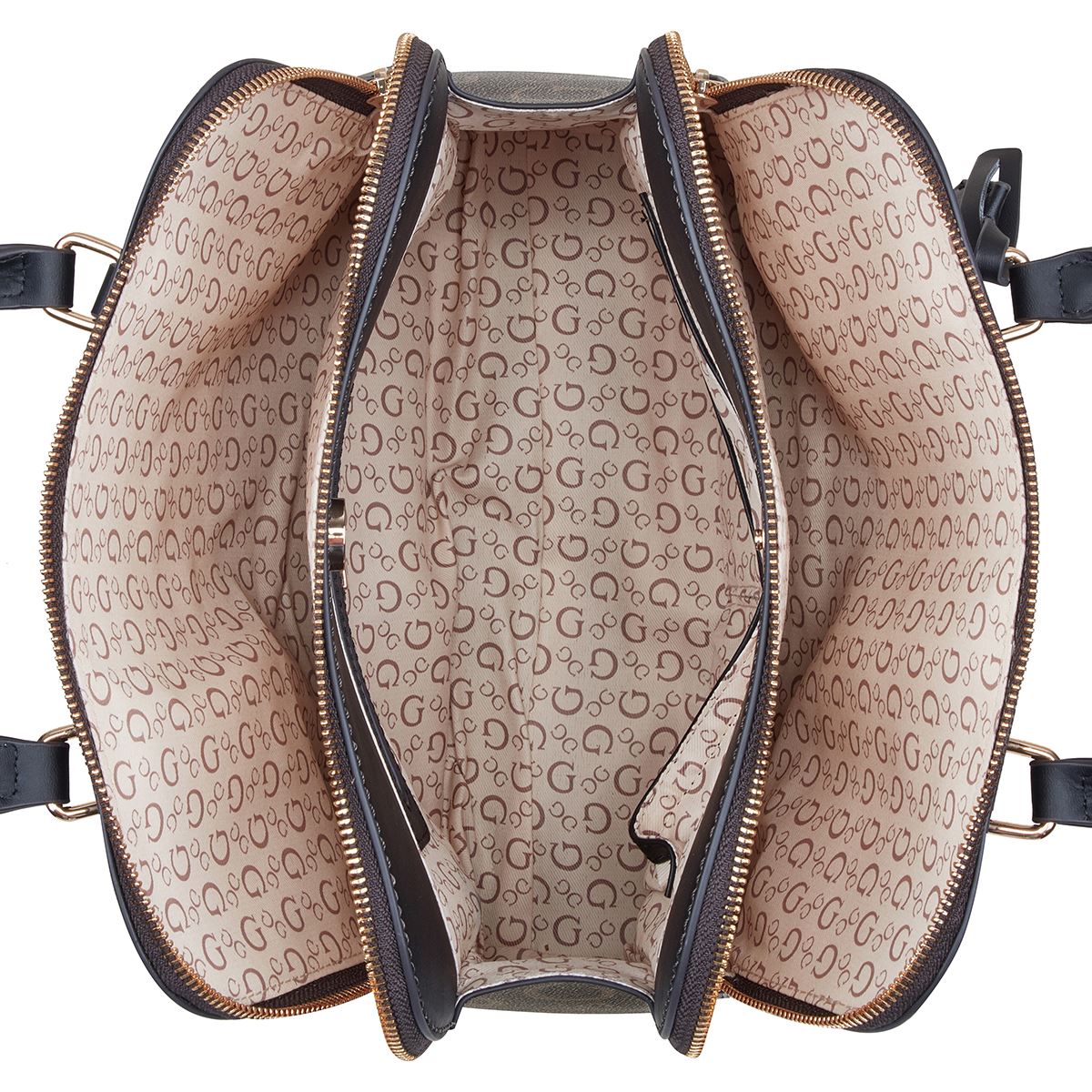 Bolso Satchel Guess Factory Café para Mujer