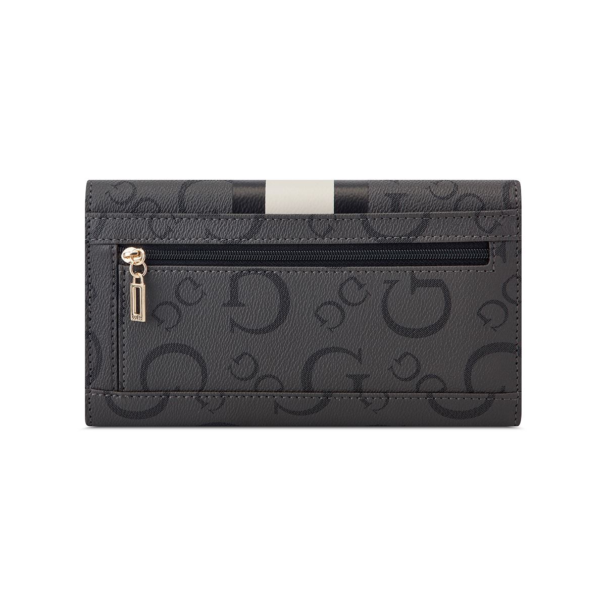 Cartera Clutch Guess Factory Negra para Mujer