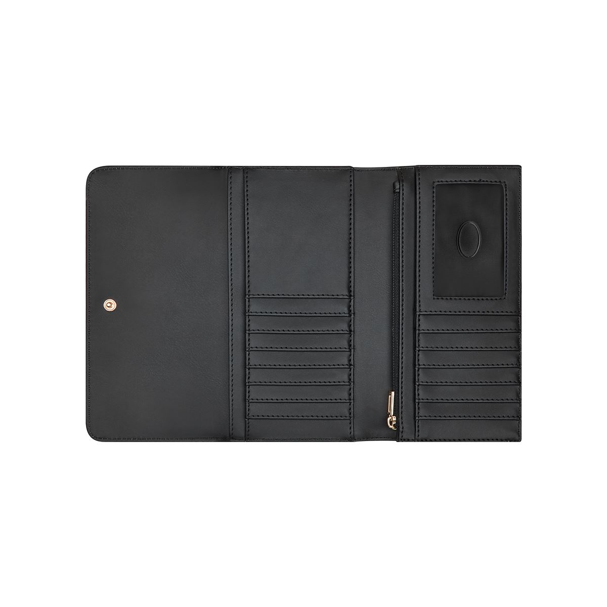 Cartera Clutch Guess Factory Negra para Mujer