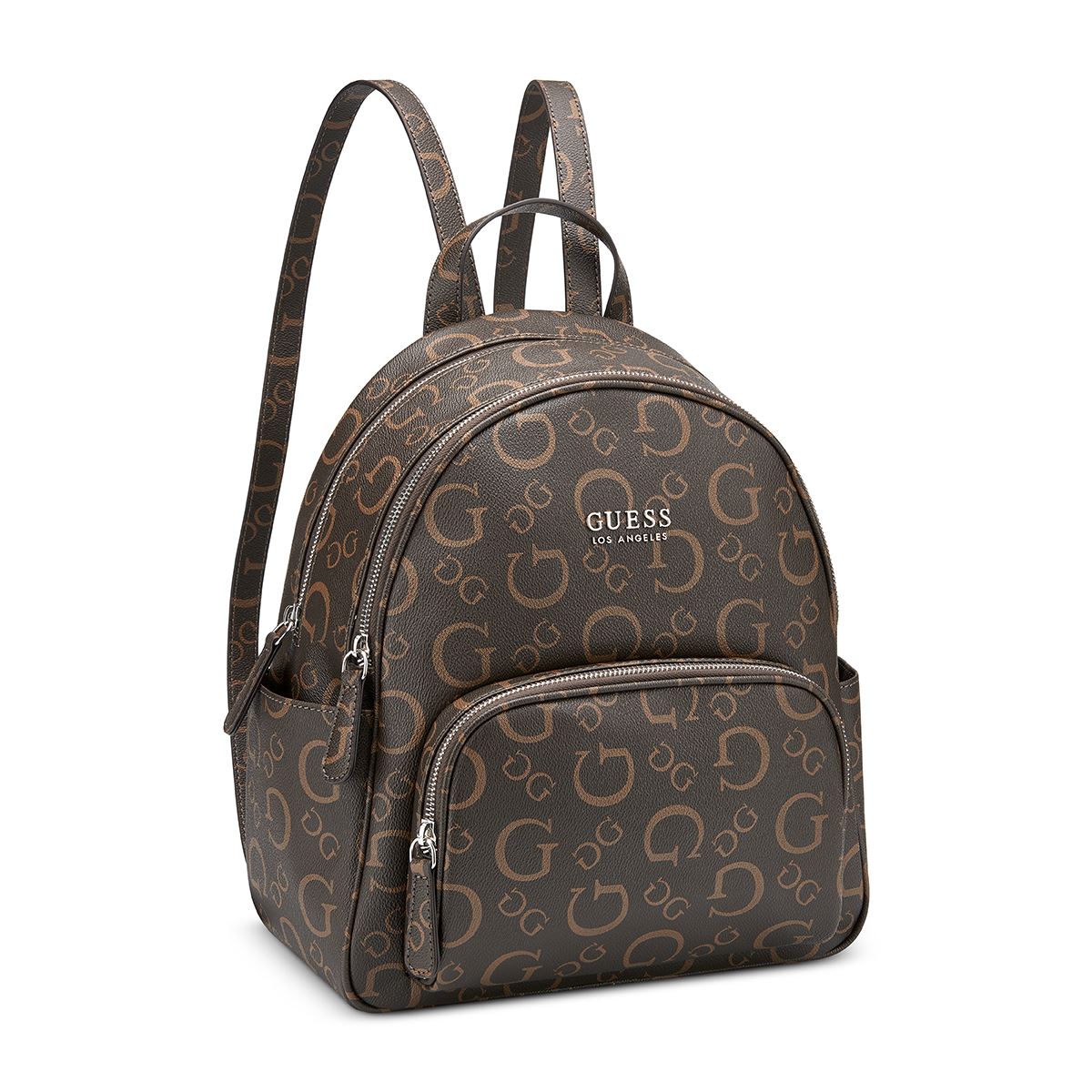 Bolso Backpack Guess Factory Café para Mujer