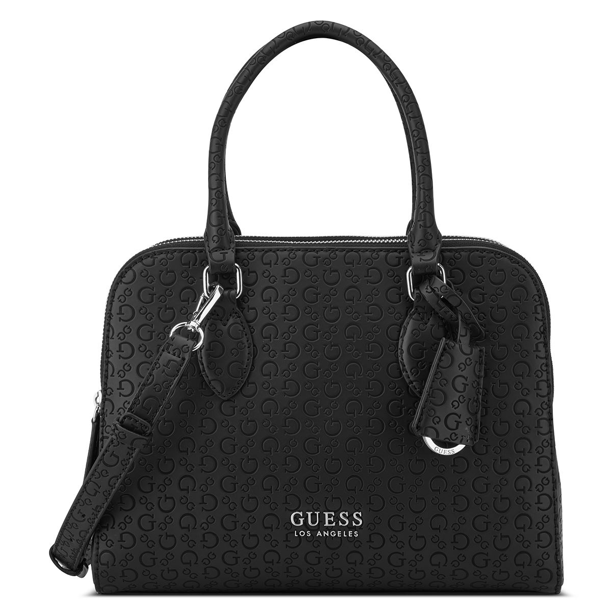 Bolso Satchel Guess Factory Negro para Mujer