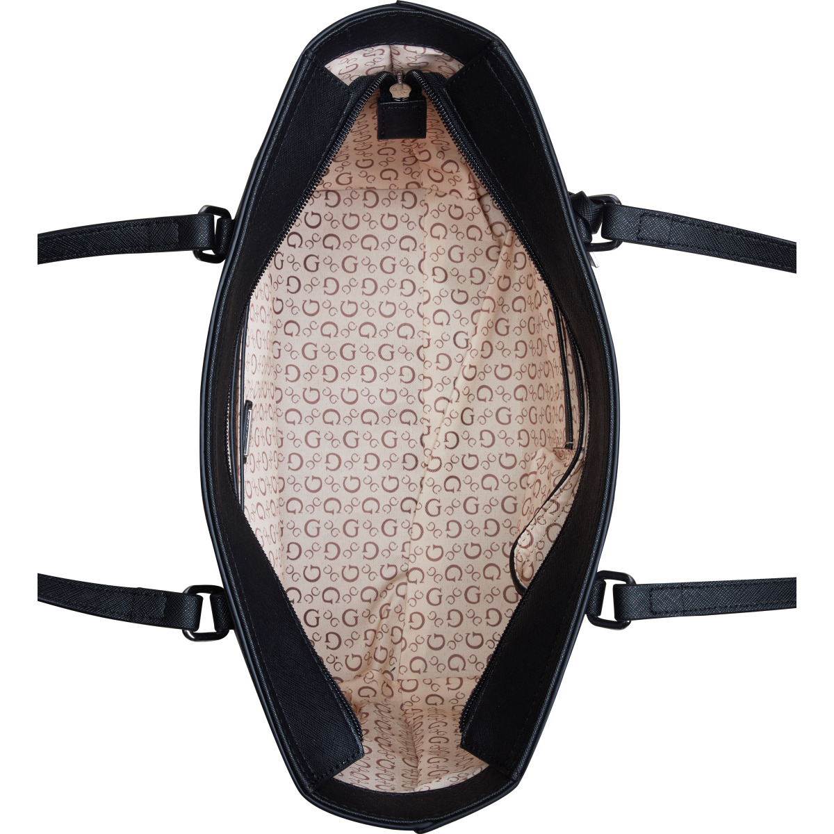 Bolso Carryall Guess Factory Negro para Mujer