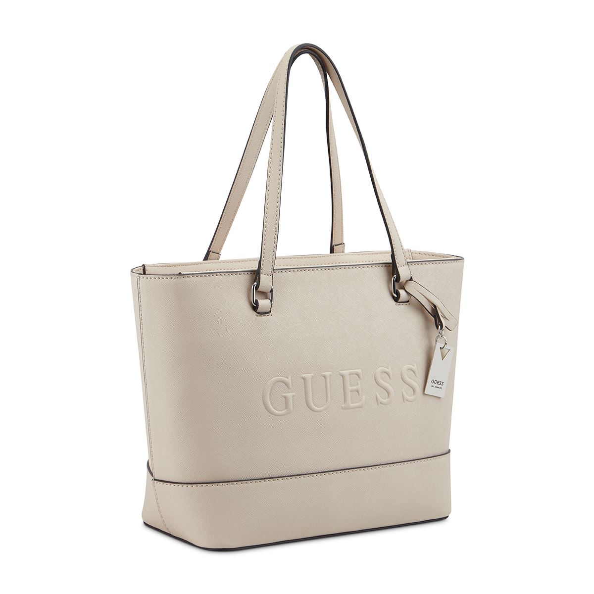 Bolso Carryall Guess Factory Beige para Mujer
