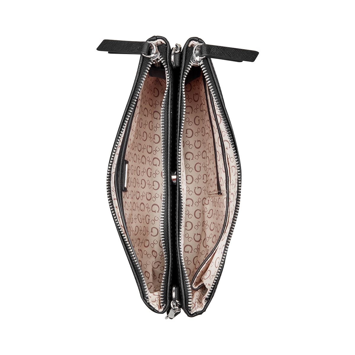 Bolso Xbody Guess Factory Negro para Mujer