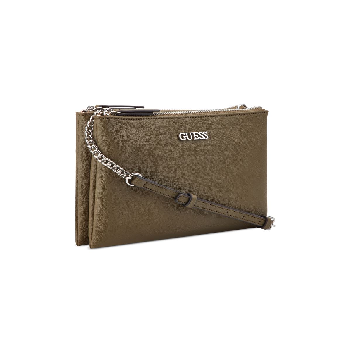 Bolso Xbody Guess Factory Verde para Mujer