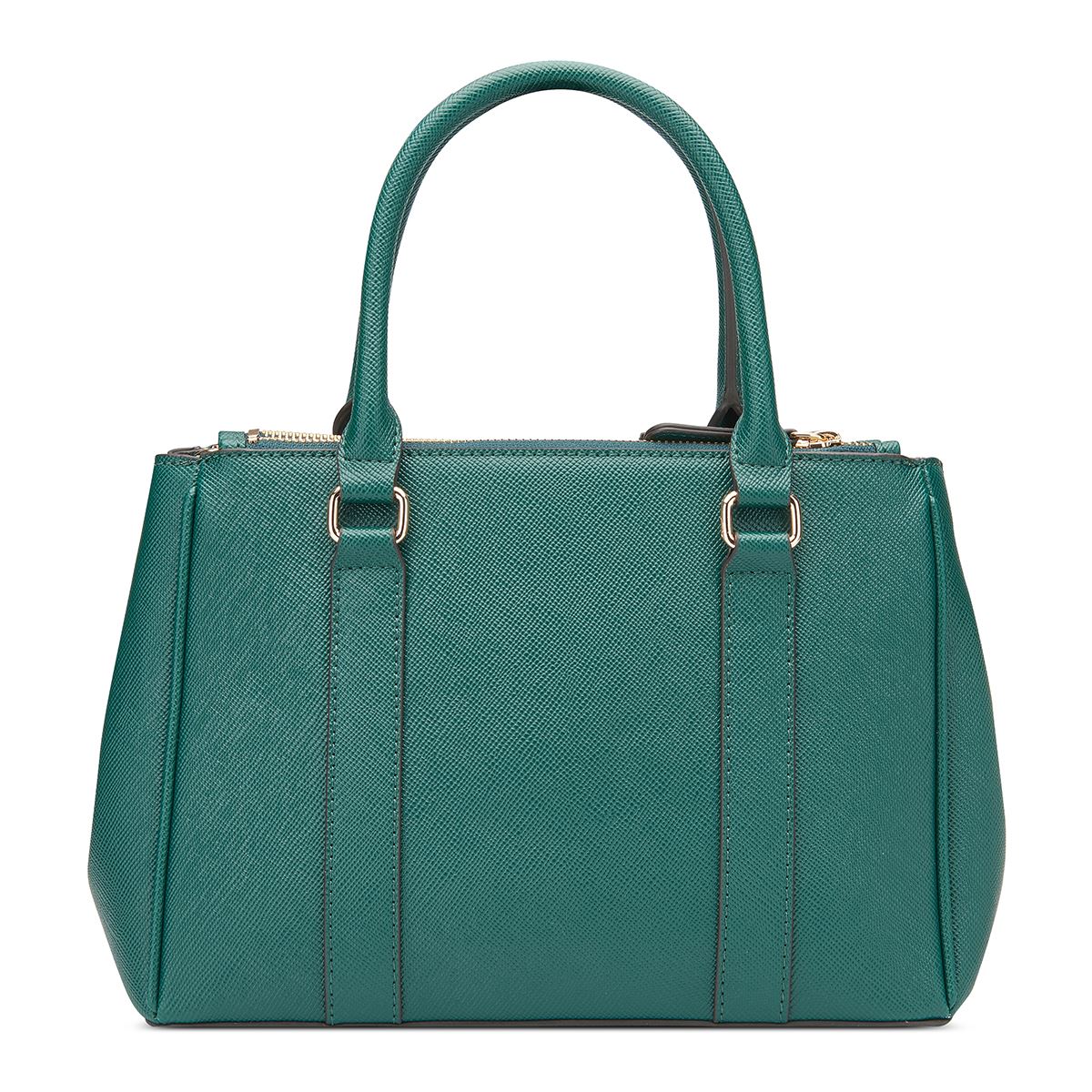 Bolso Satchel Guess Factory Verde para Mujer