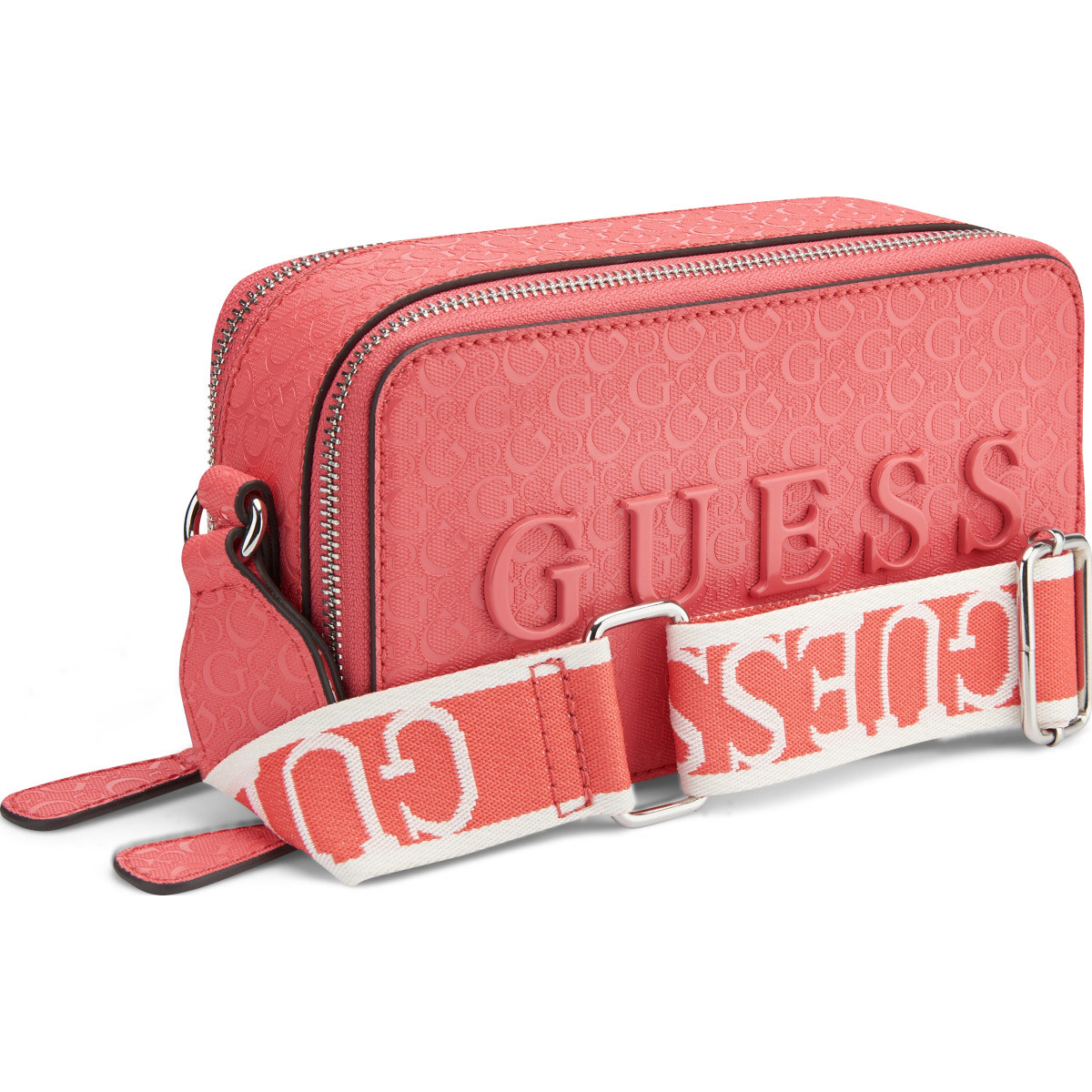 Crossbody Carteras Guess Rojas Bolsa Crossbody Guess Factory Rojo