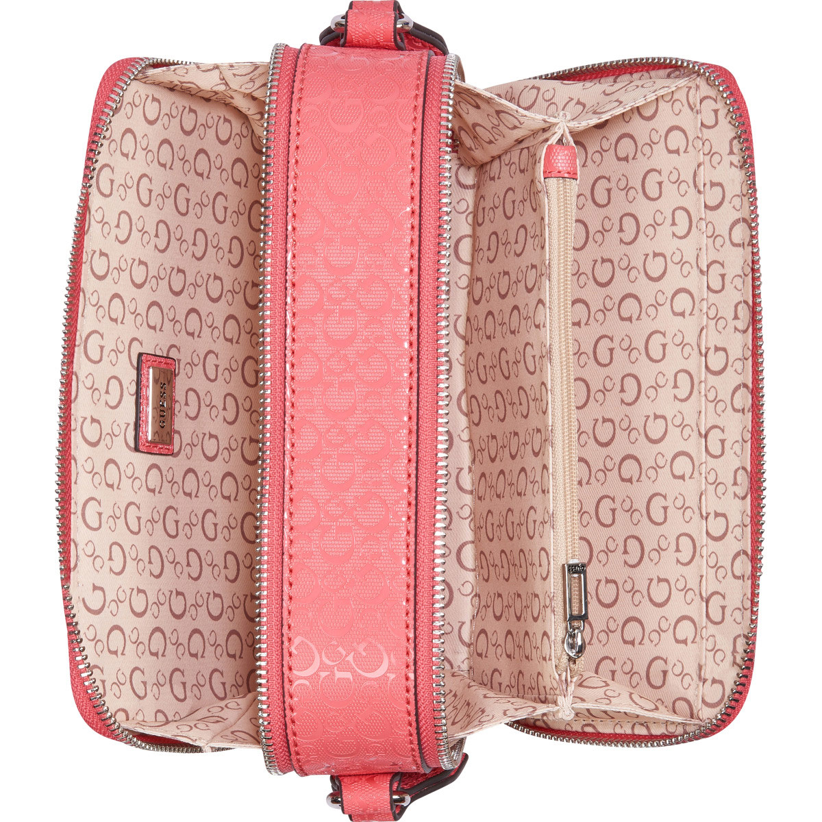 Bolsa Crossbody Guess Factory Rojo para Mujer