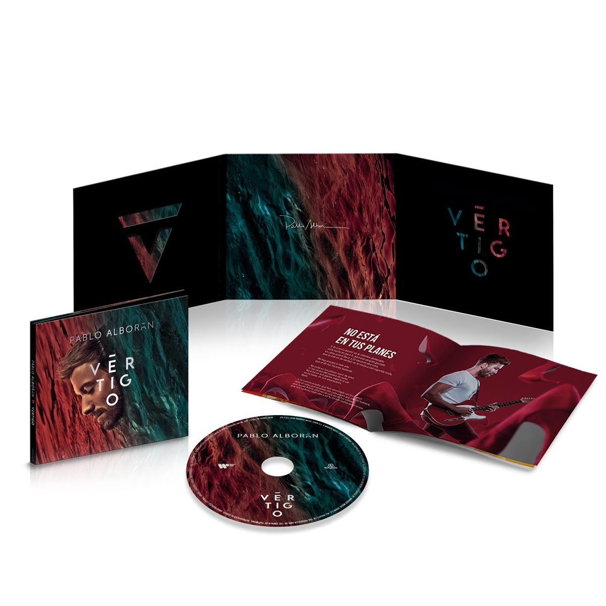 CD+Libro Pablo Alborán - Vértigo