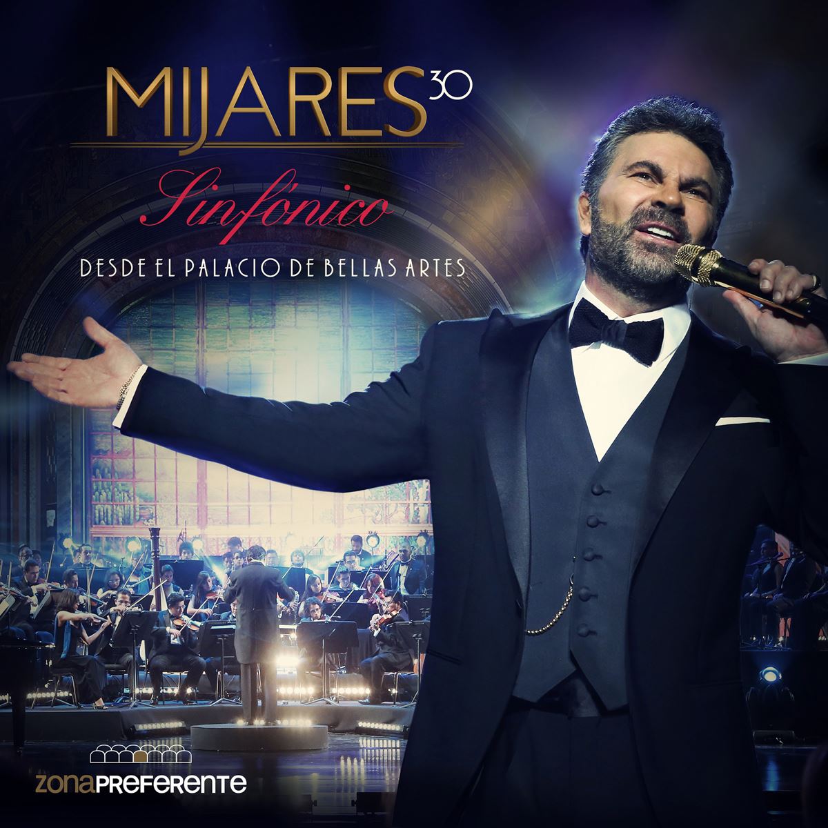 Lp Mijares Sinfónico Desde El Palacio De Bellas Artes