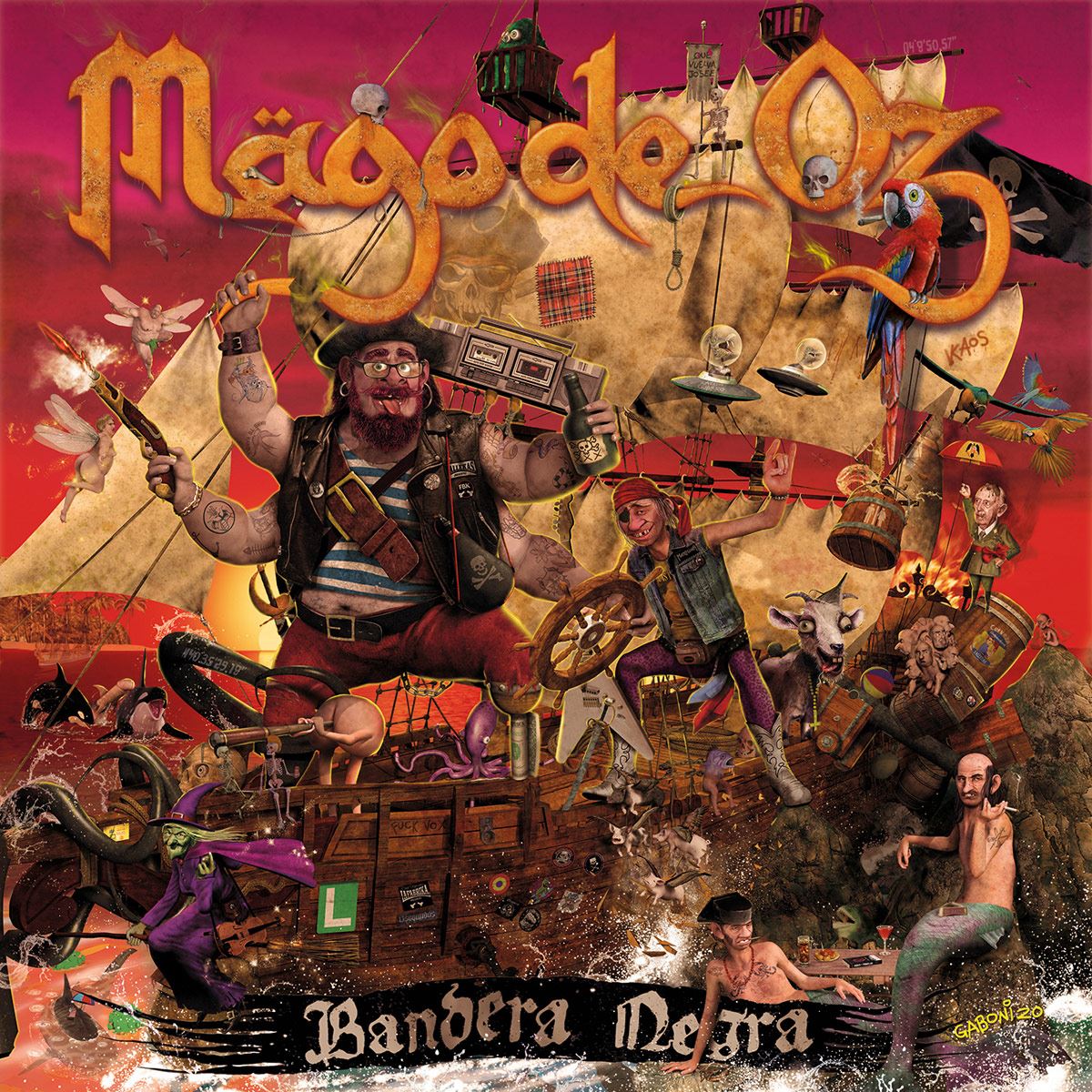 CD Mago de Oz - Bandera Negra