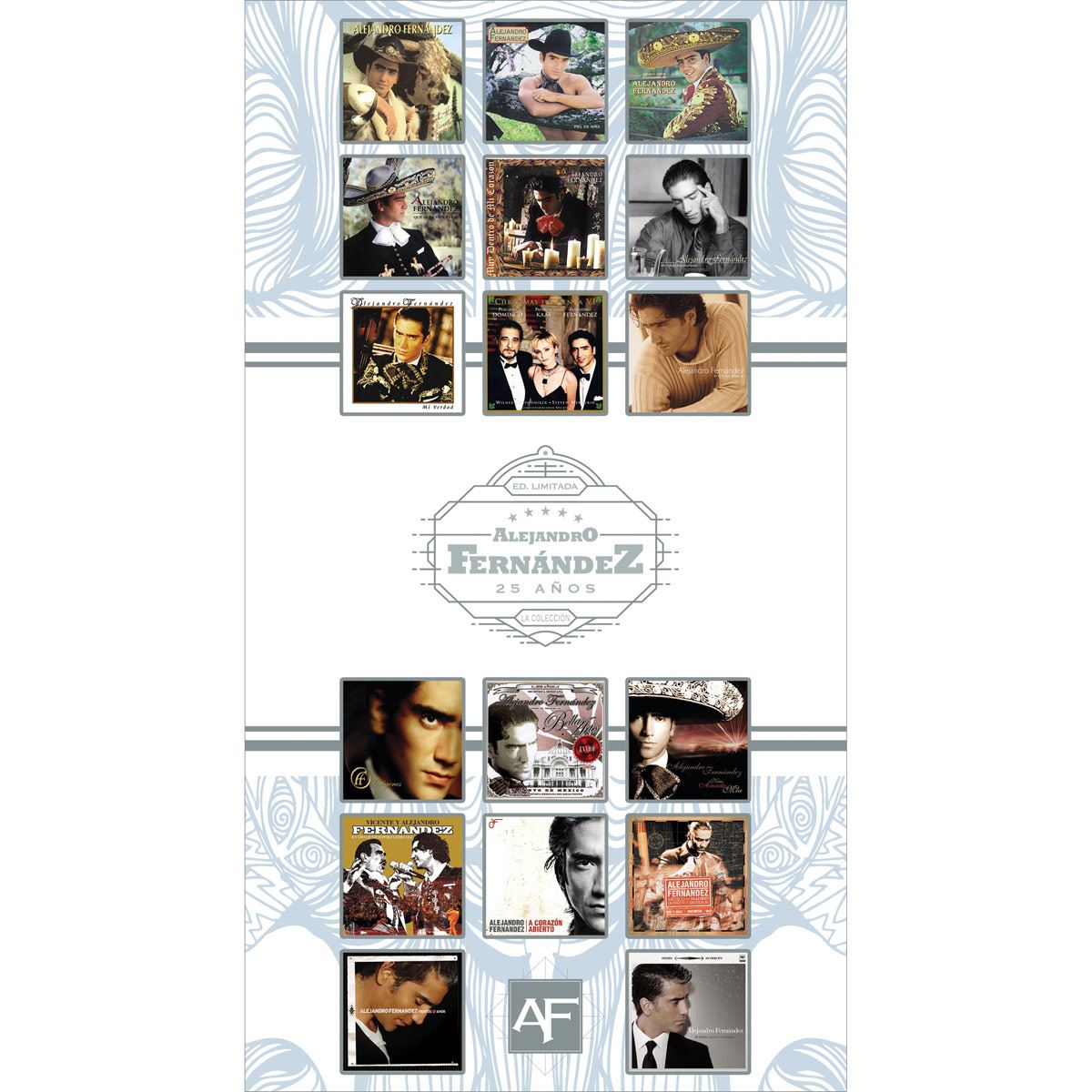 Cd19 Alejandro Fernández- Box Set 25 Años