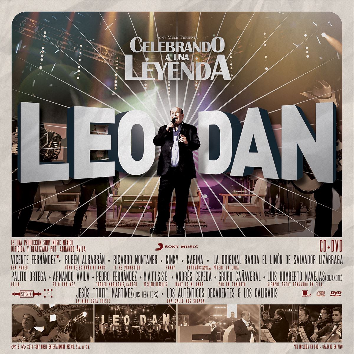 Cd+ Dvd Leo Dan-Celebrando A Una Leyenda (En Vivo)
