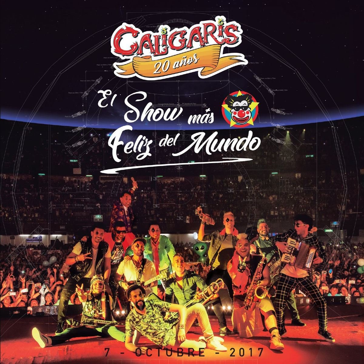 CD/DVD Los  Caligaris 20 Años El Show