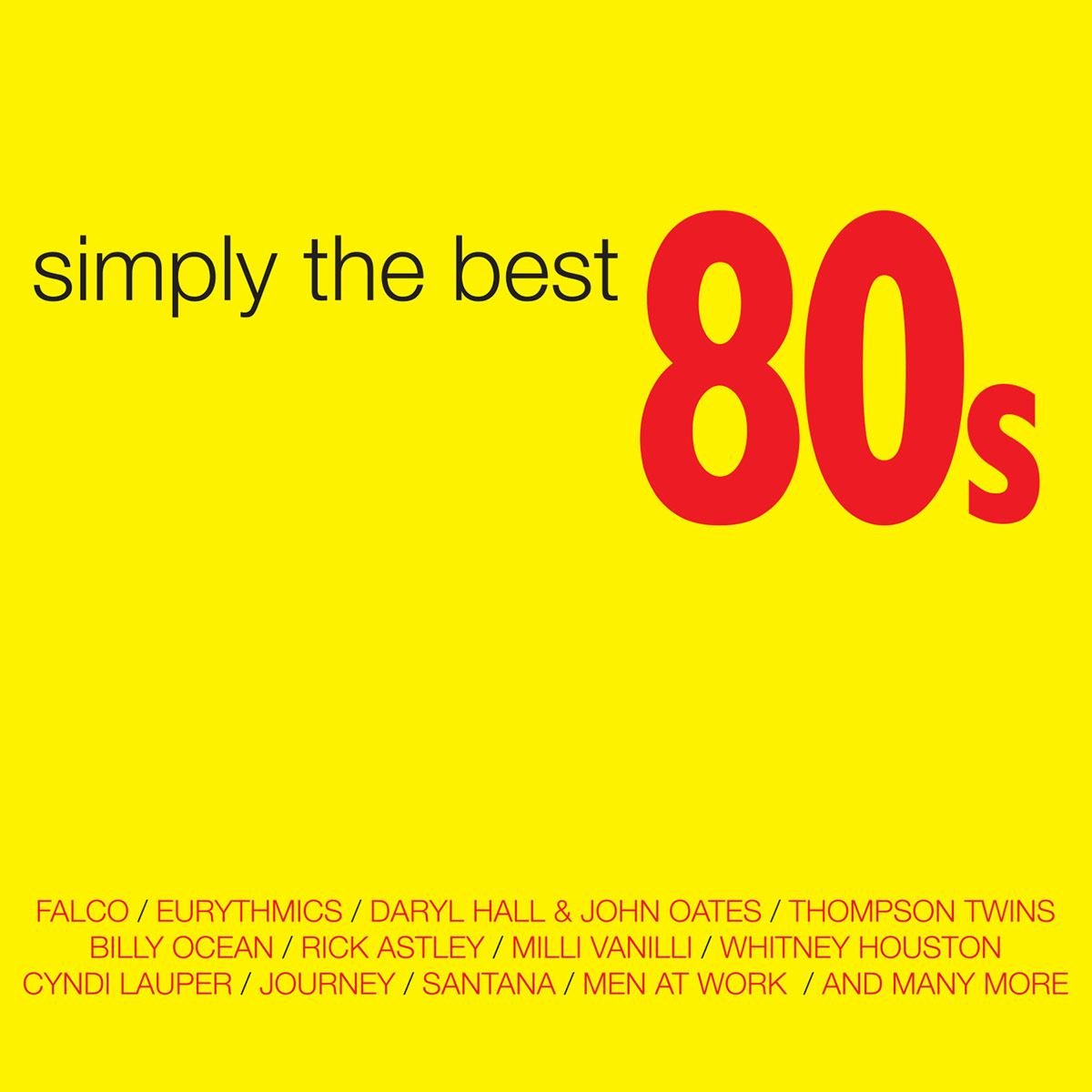 CD2+ DVD Varios- Simply The Best 80s