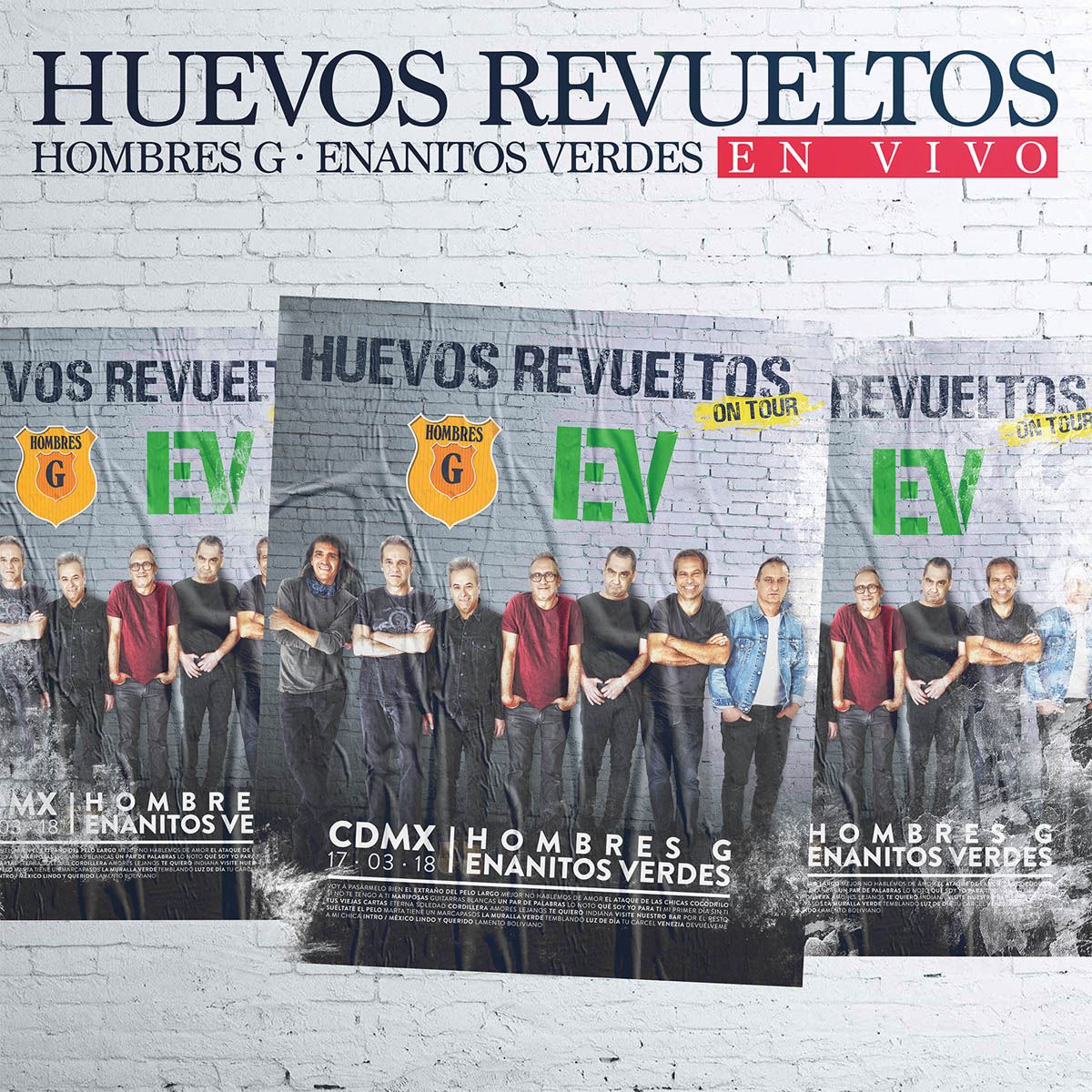 CD Hombres G y Enanitos Verdes- Huevos Revueltos (En Vivo)