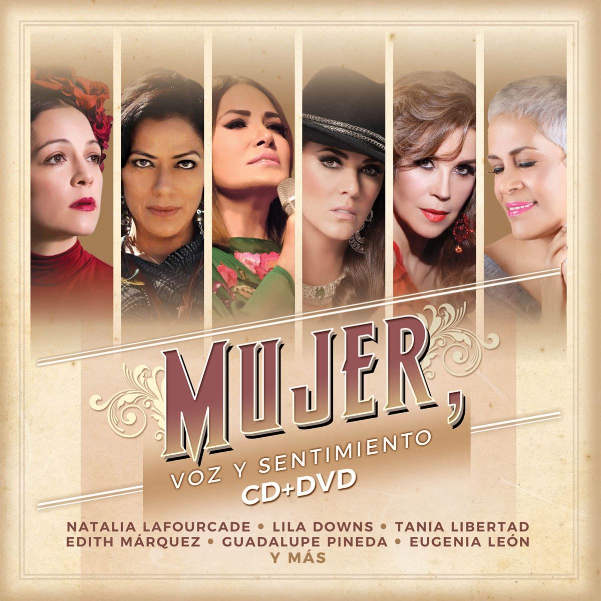 Cd/dvd Varios-Mujer, Voz Y Sentimiento