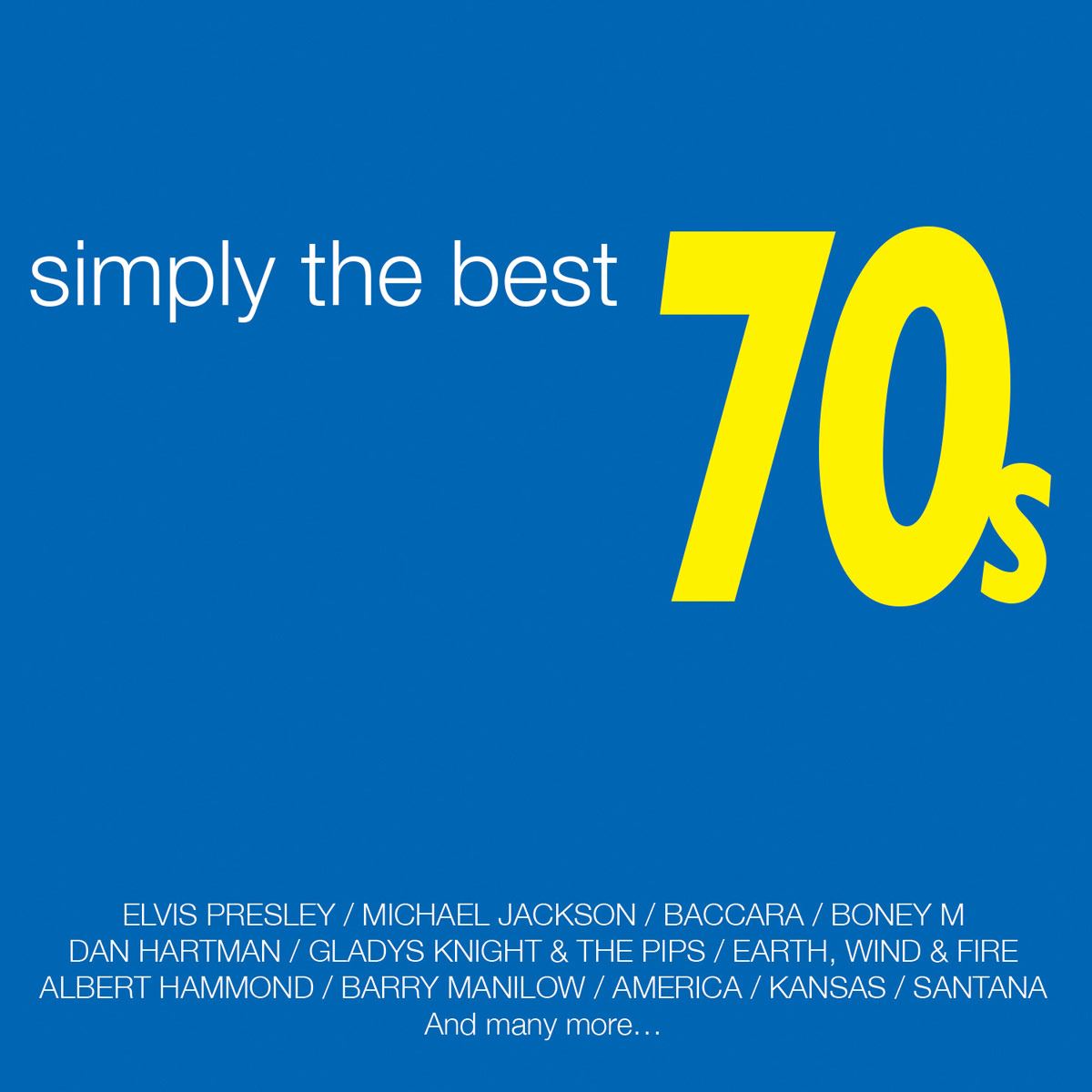 CD2+DVD Simply The Best 70´s/ Varios Artistas