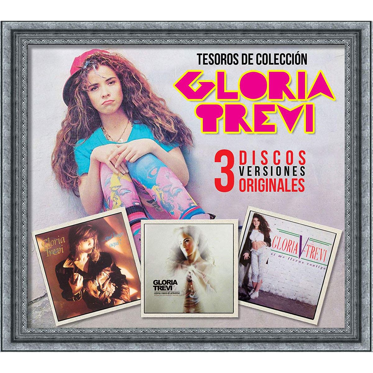 Cd3 Gloria Trevi- Tesoros De Colección