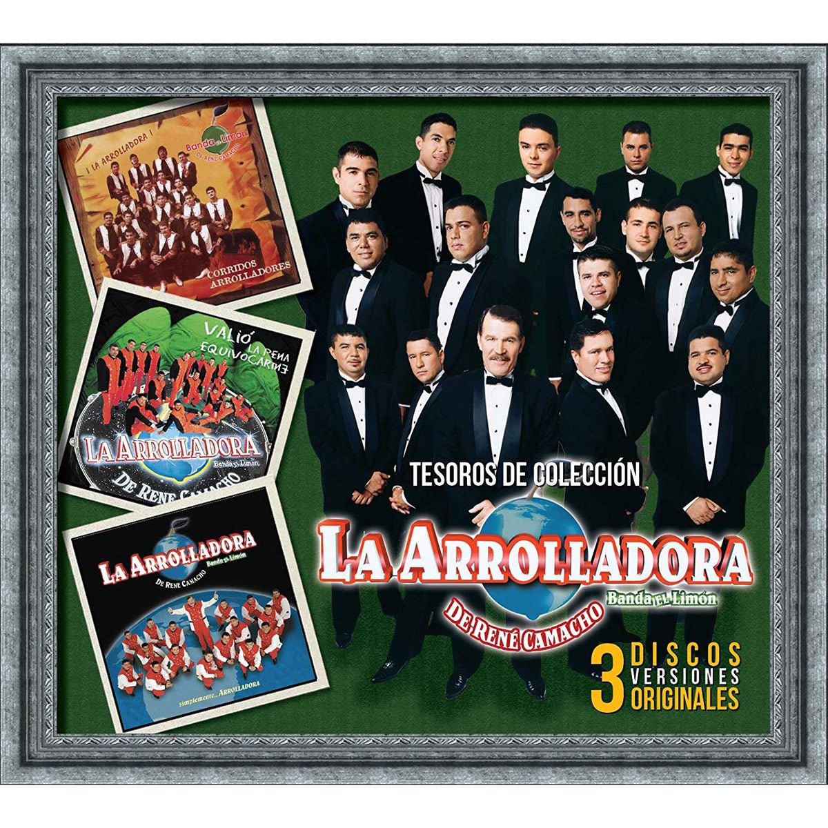Cd3 La Arrolladora Banda El Limón De René Camacho