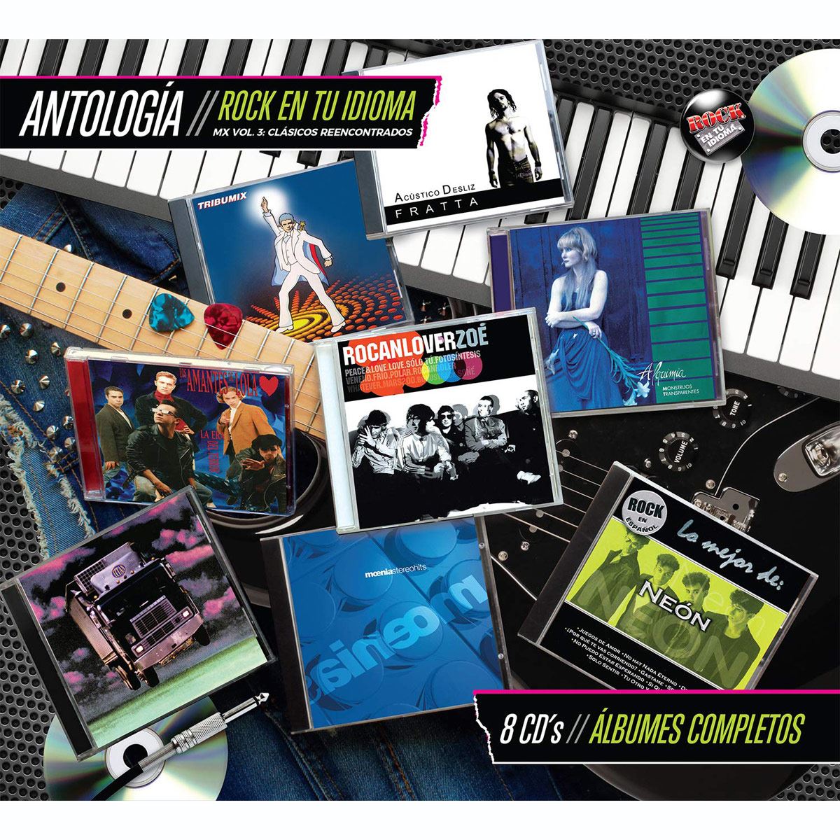 Cd8 Varios Antología- Rock En Tu Idioma