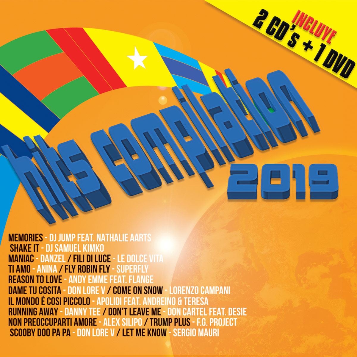 Cd2+Dvd Varios Hits Compilation 2019