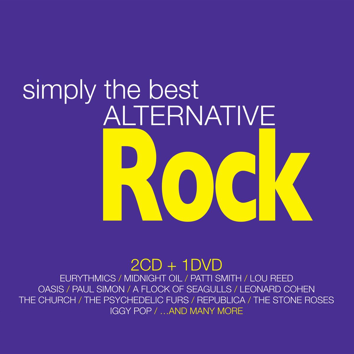 Cd2 +Dvd Varios Simply The Best Alternative Rock