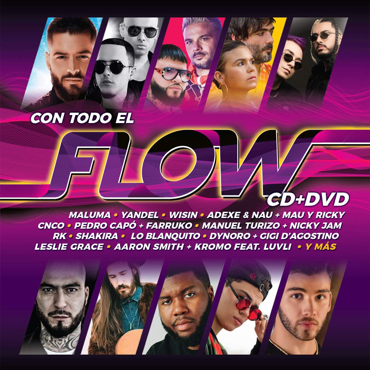 Cd+ Dvd Varios Con Todo El Flow