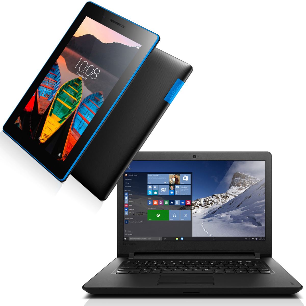 Paquete Laptop Lenovo Ideapad 110-14IBR &#43; Phablet