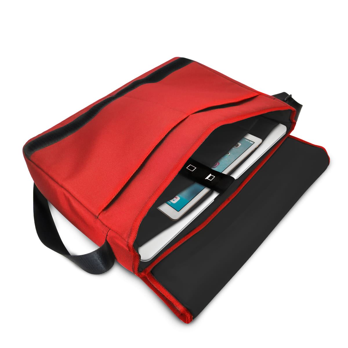 Mochila Messenger Ferrari para Laptop 16" Rojo Track