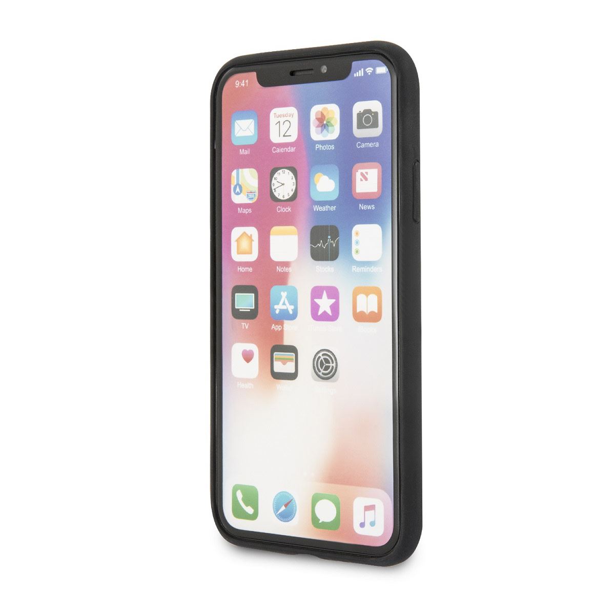 Funda para iPhone X Beige Logo XL Ve BMW