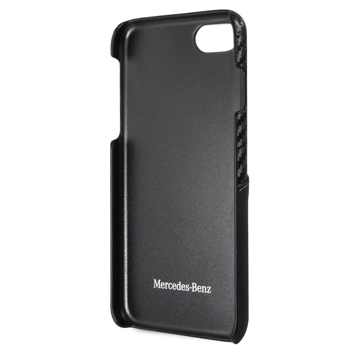 Funda Mercedes Benz iPhone 6/7/8 Negra Piel