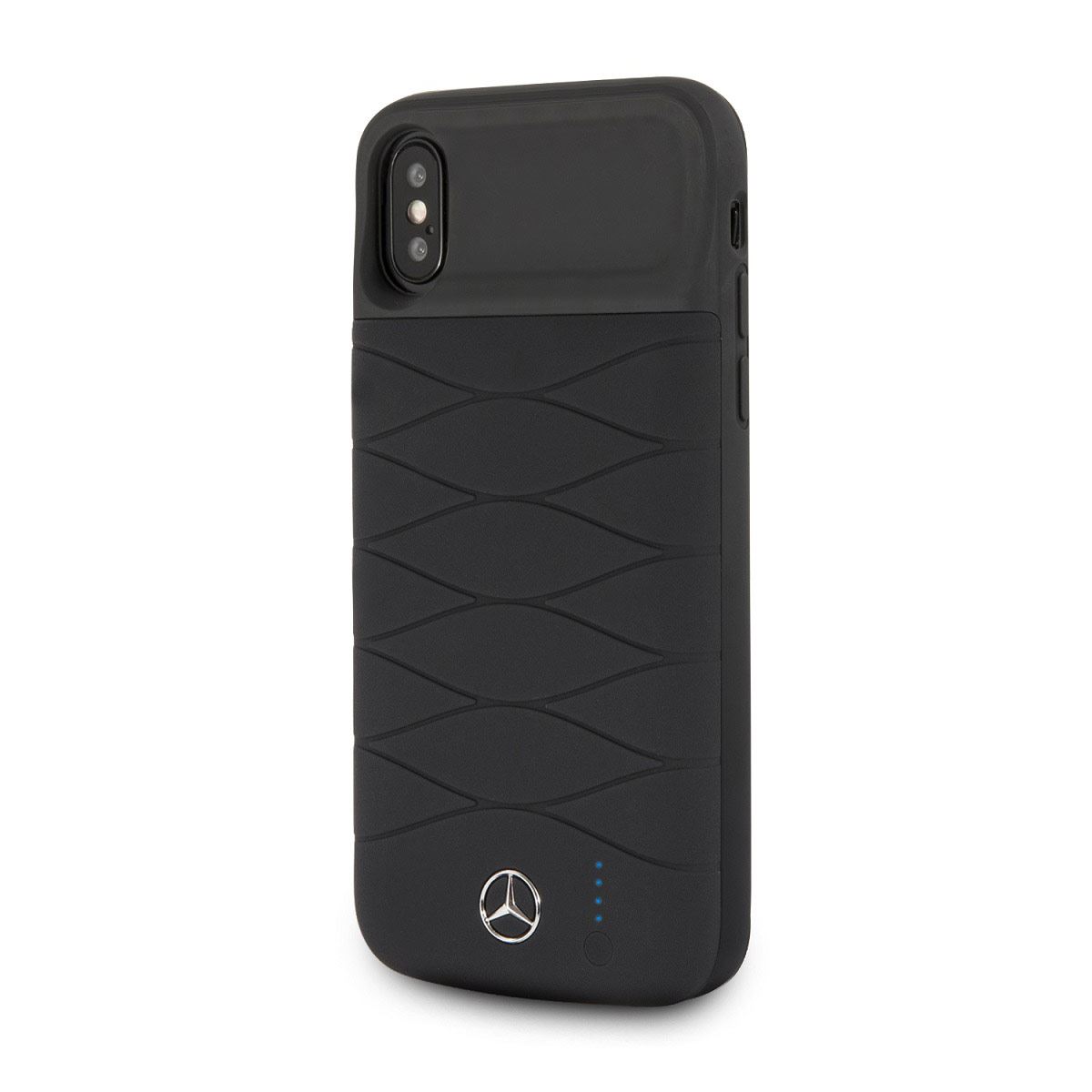 Funda con Batería 3600MHA para iPhone X Negro Mercedes Benz