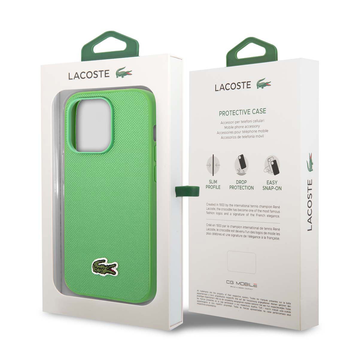 Funda Lacoste iphone 14 pro max verde